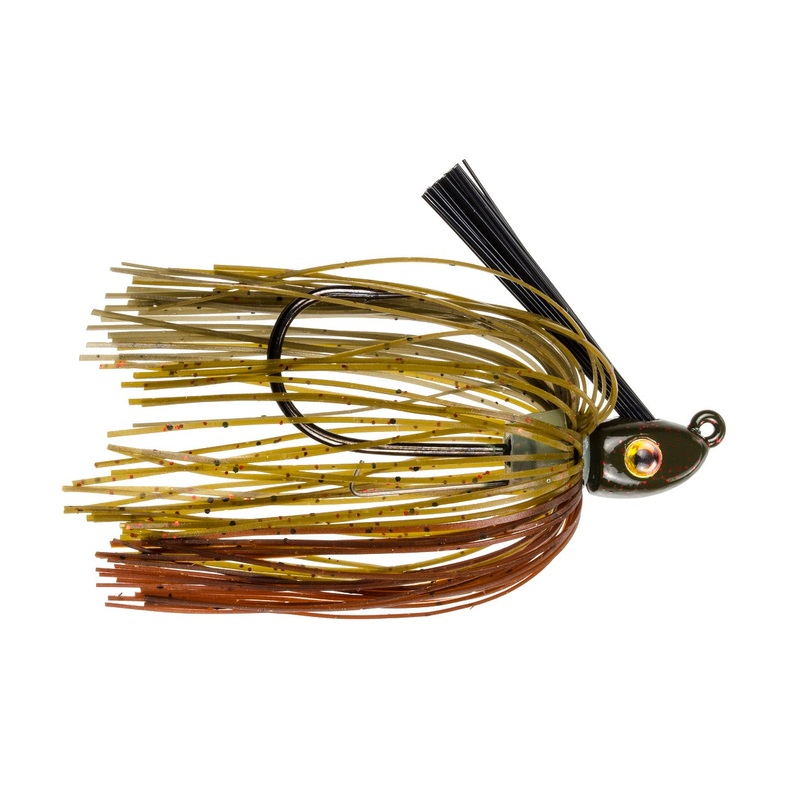 Tour Grade Swimming Jig_Green Pumpkin