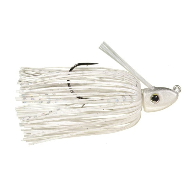 Tour Grade Swimming Jig_White|1/4 oz|3/8 oz