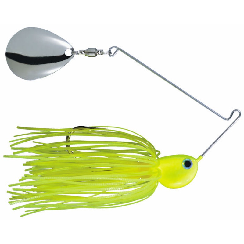 Potbelly Spinnerbait – Colorado Blade_Chartreuse