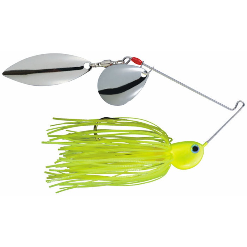 Potbelly Spinnerbait – Colorado/Willow Blade_Chartreuse