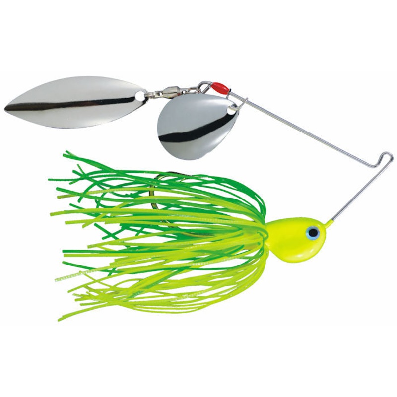 Potbelly Spinnerbait – Colorado/Willow Blade_Limetruese
