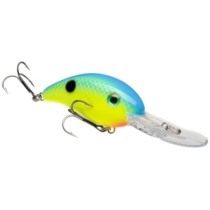 Pro-Model 3XD Crankbait_Powder Blue Back Chartreuse