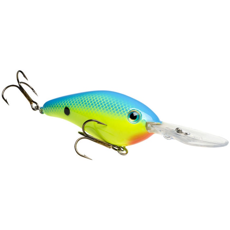 Pro-Model 6XD Crankbait_Powder Blue Back Chartreuse