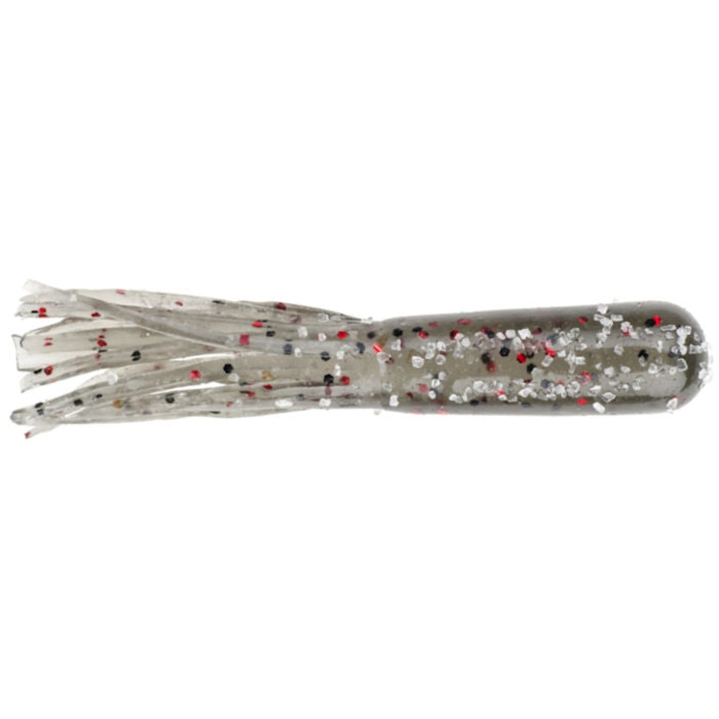 Bitsy Tube_Smoke Red Black Flake