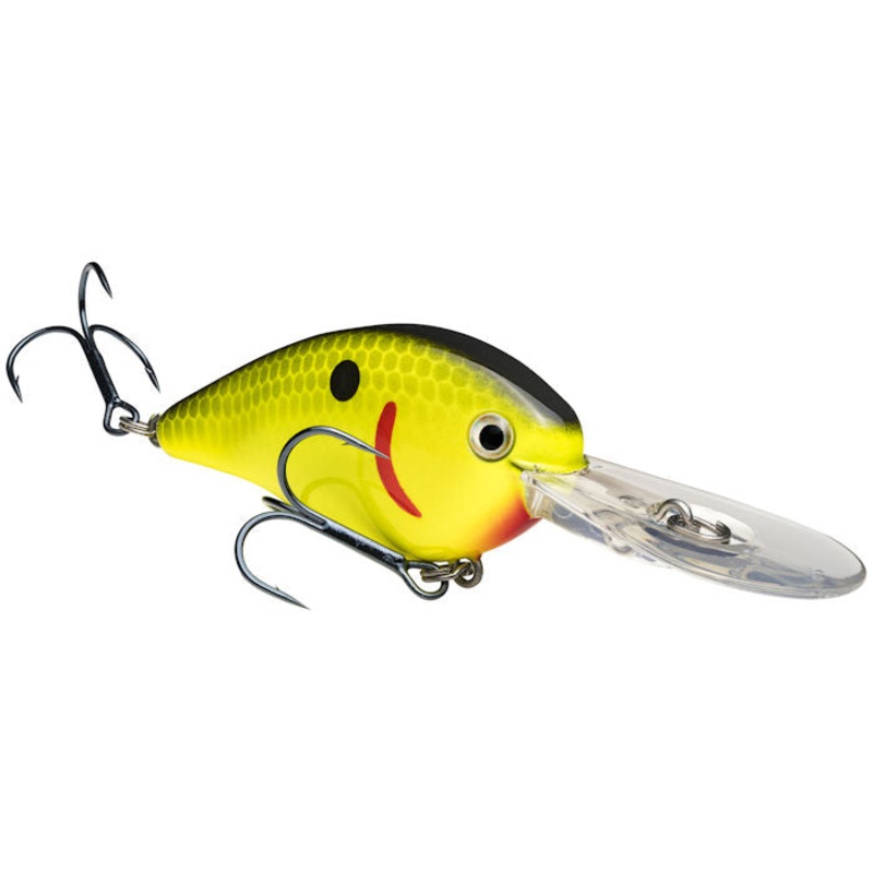 KVD 1.5 Flat Side_Black Back Chartreuse