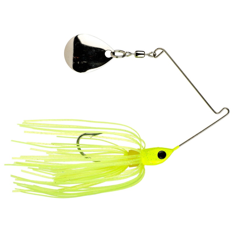 Micro-King Spinnerbait_Chartreuse Head – Chartreuse Skirt