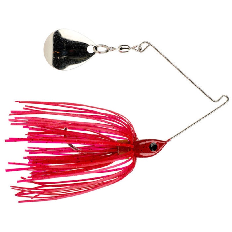 Micro-King Spinnerbait_Red Head – Red Skirt