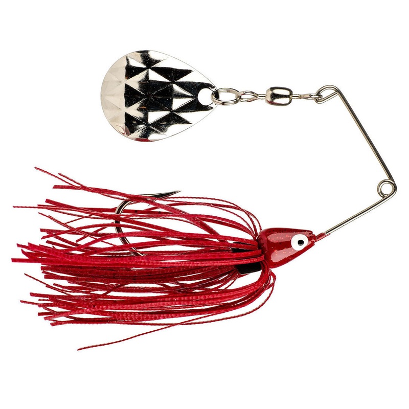 Mini-King Spinnerbait_Red Shad Head – Red Shad Skirt