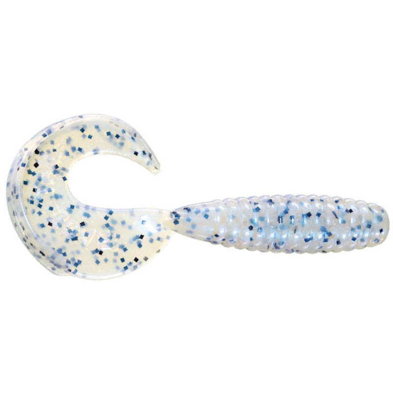 Rage Grub_Blue Glimmer Black Flake