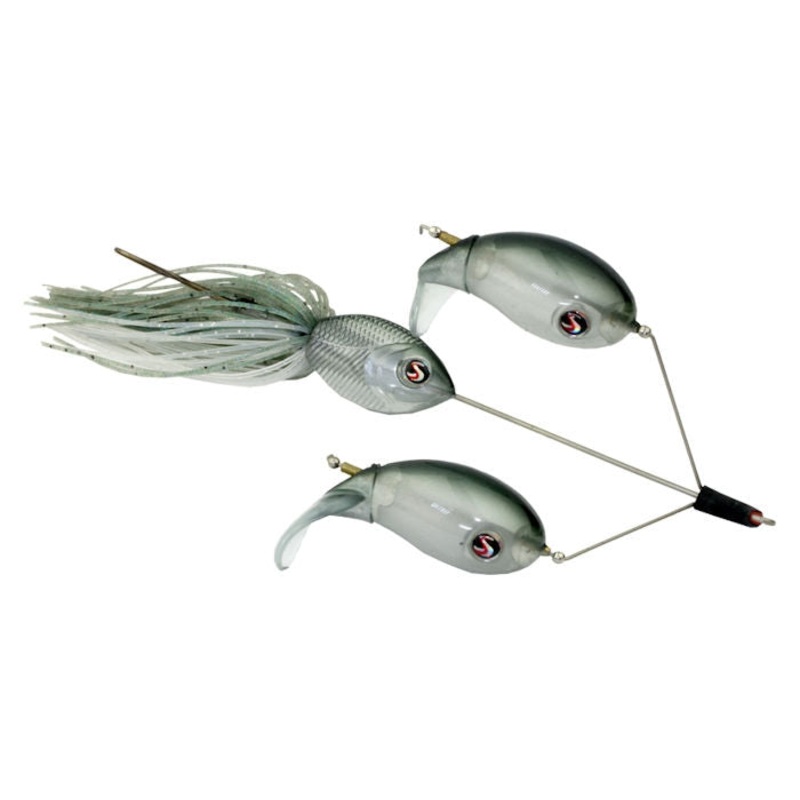 Double Plopper Buzzbait_Phantom Shad