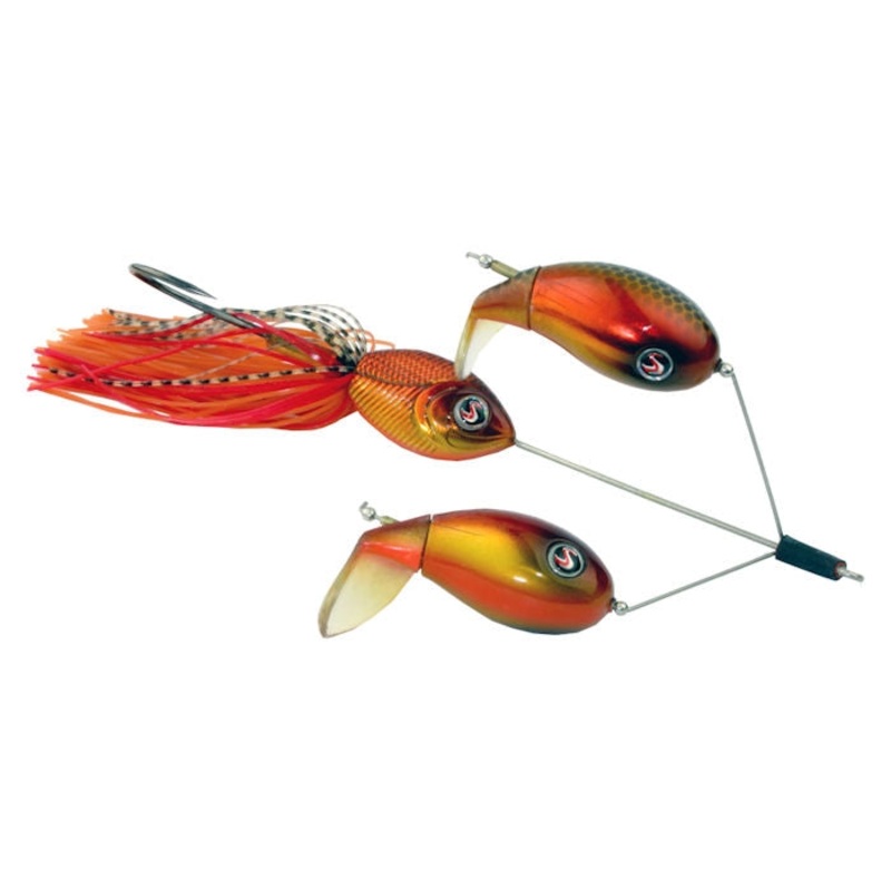Double Plopper Buzzbait_Sunkist