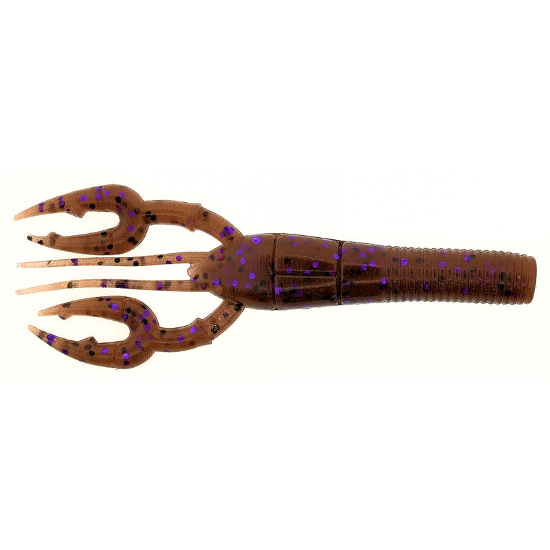 Fat Baby Craw_Cinnamon Black & Purple Flake