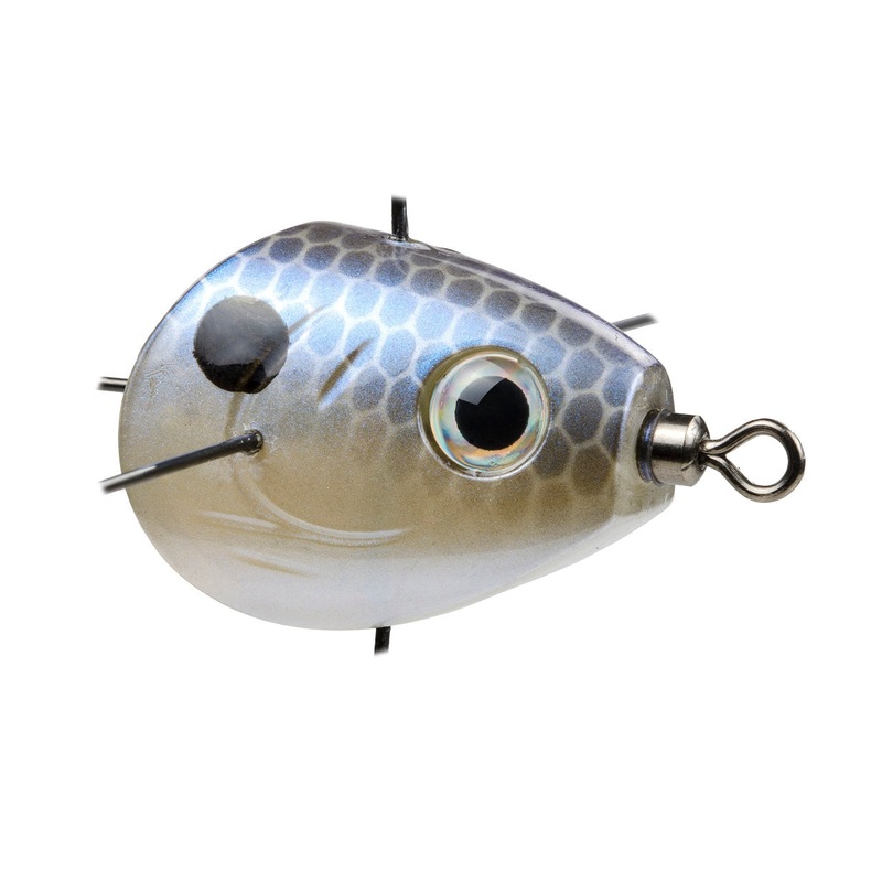 Tour Grade Bladed Titanium Umbrella Rig_Blue Gizzard Shad