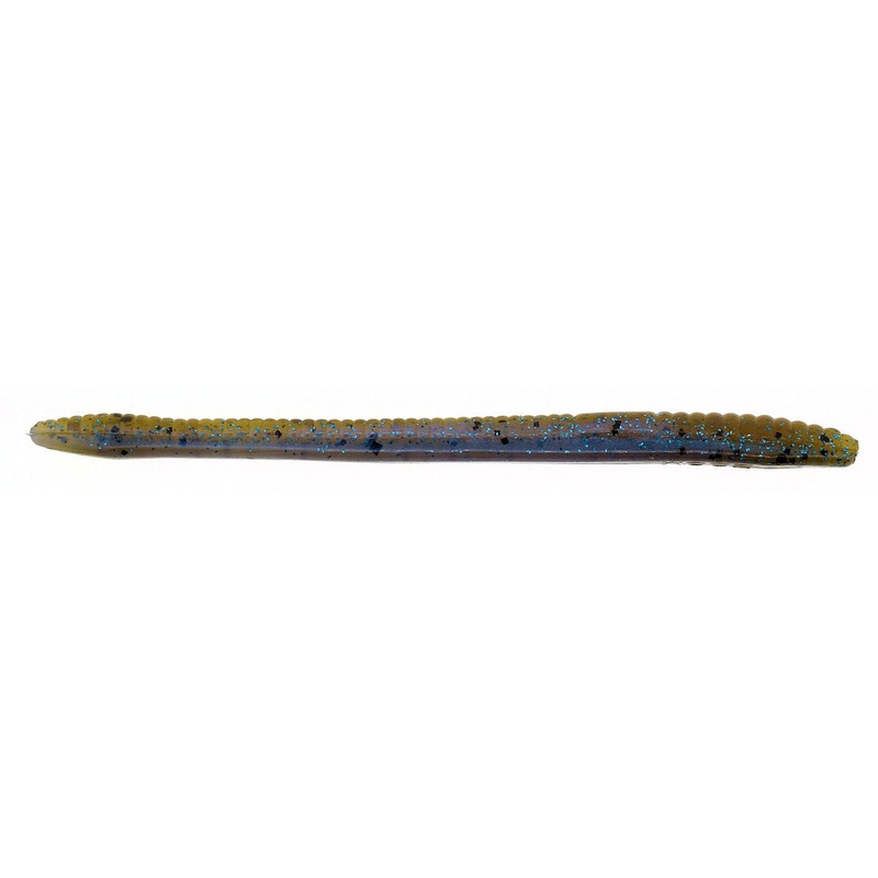 Finesse Worm_Green Pumpkin Blue Flash