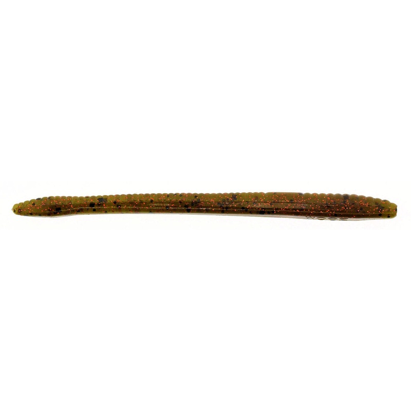 Finesse Worm_Green Pumpkin Orange