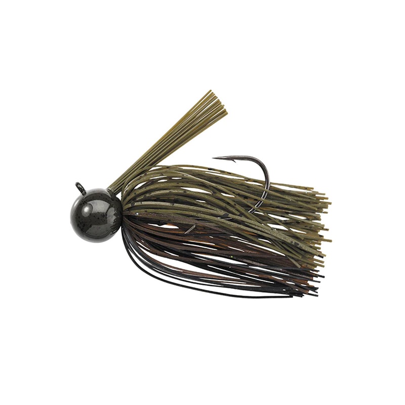 IR Finesse Jig_Dark Green Pumpkin Brown Craw