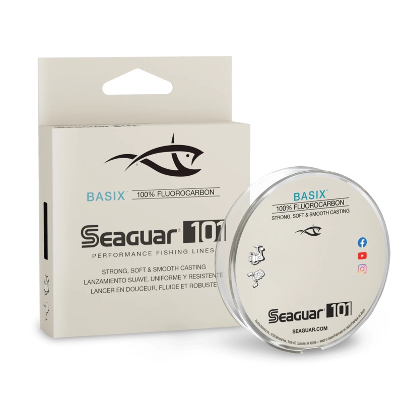 Basix 101 Fluorocarbon Line|4lb|6lb|8lb|10lb|12lb|15lb|20lb|200yds