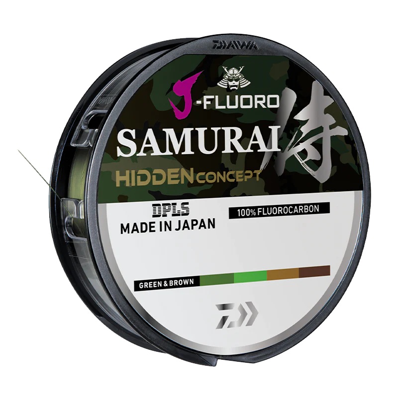 Daiwa J-Fluoro Samurai Hidden Concept Fluorocarbon Line