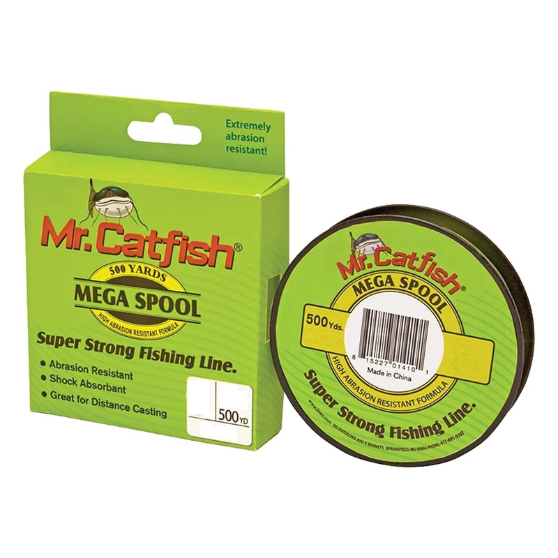 Mr Catfish Mono Filler Spool|Hi-Vis|15lb|20lb|25lb|500yds