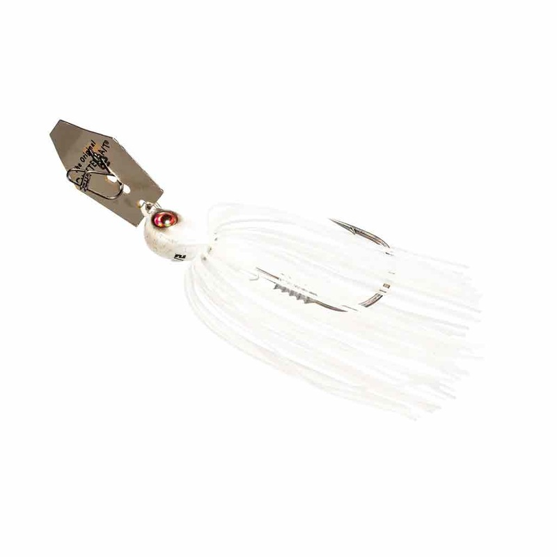 Chatterbait Elite EVO_White|3/8 oz|1/2 oz