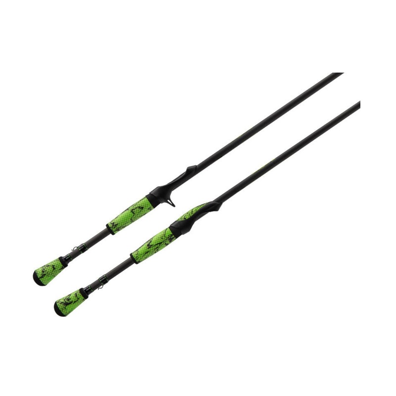 Lew’s Mach II Casting Rod*|6’8″|6’10″|7’0″|7’2″|7’3″|7’4″|Medium – Moderate Fast|Medium Heavy – Moderate Fast|Medium Heavy – Fast|Heavy – Fast