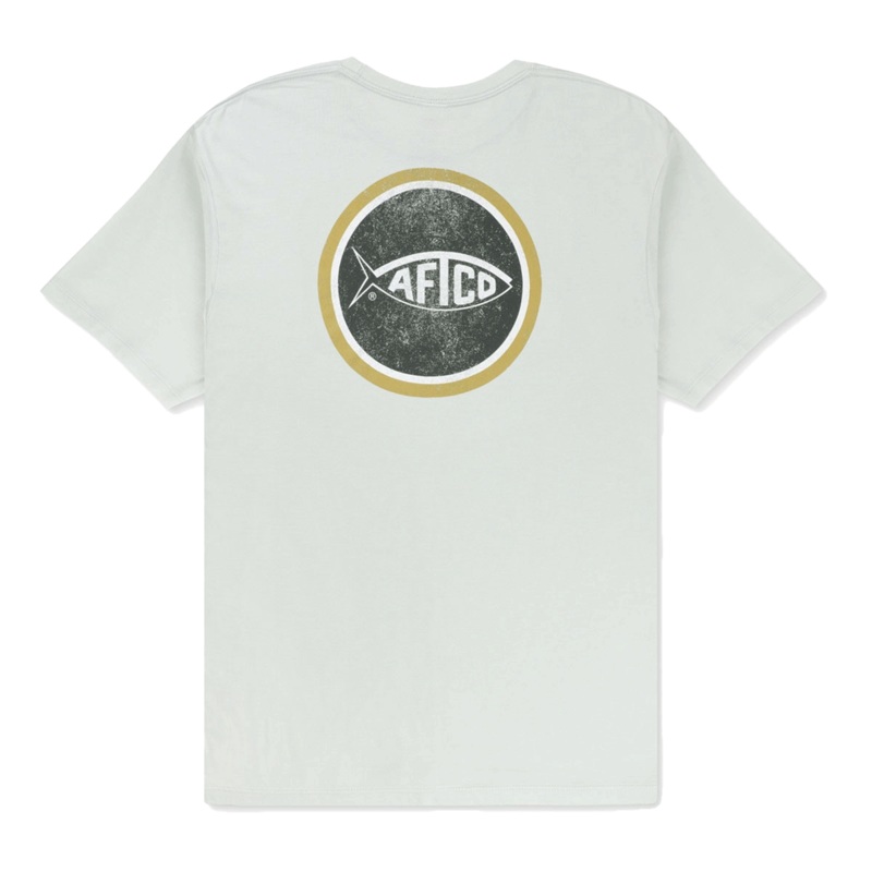 Aftco Shoreline T-Shirts|Seafoam Heather|M|L|XL|XXL