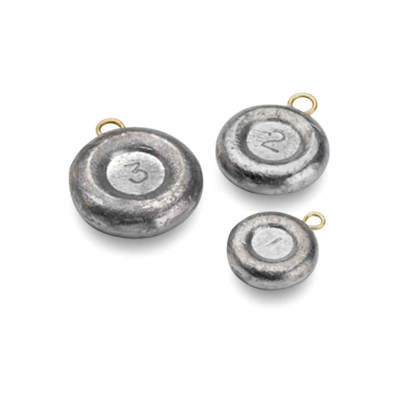 Bullet Weight Disc Sinker|3 oz|4 oz