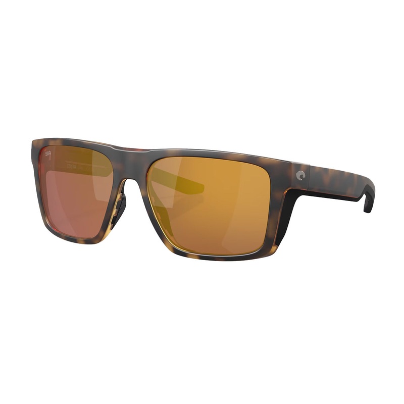 Costa Del Mar Lido Sunglasses|Matte Tortoise Gold Mirror|580G
