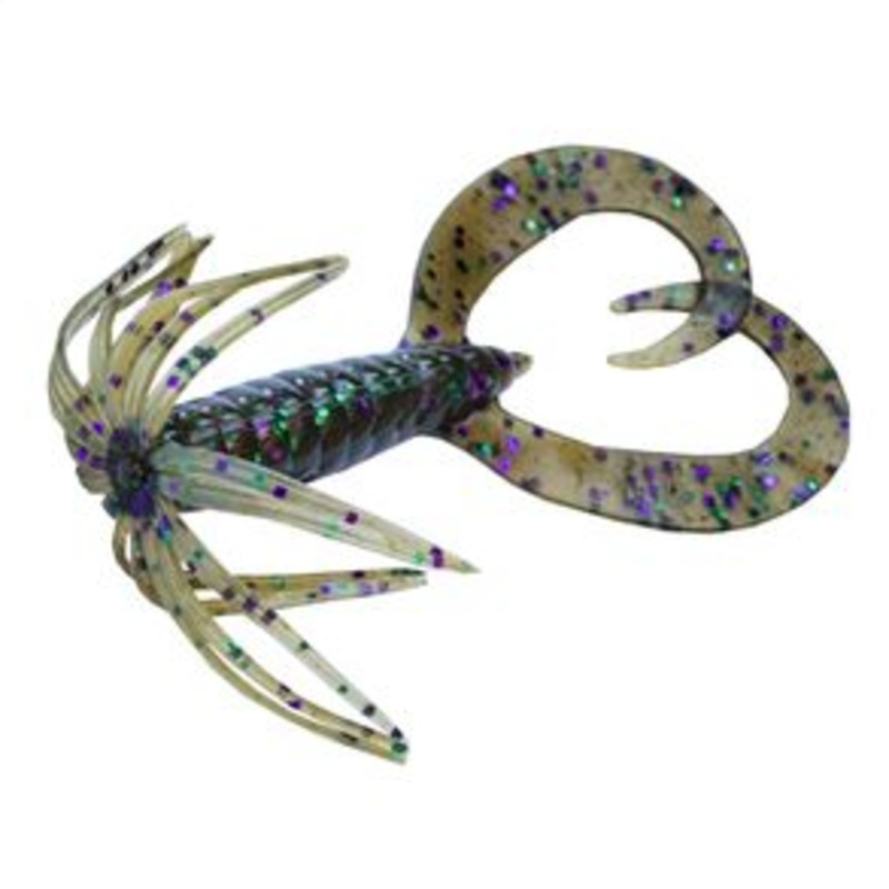 Little Spider_Green Pumpkin Green & Purple Flk