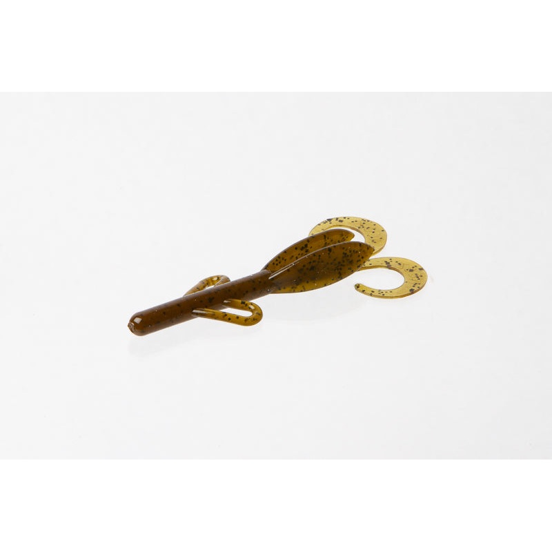 Zoom Midsize Brush Hog|5″|Green Pumpkin|Watermelon Candy