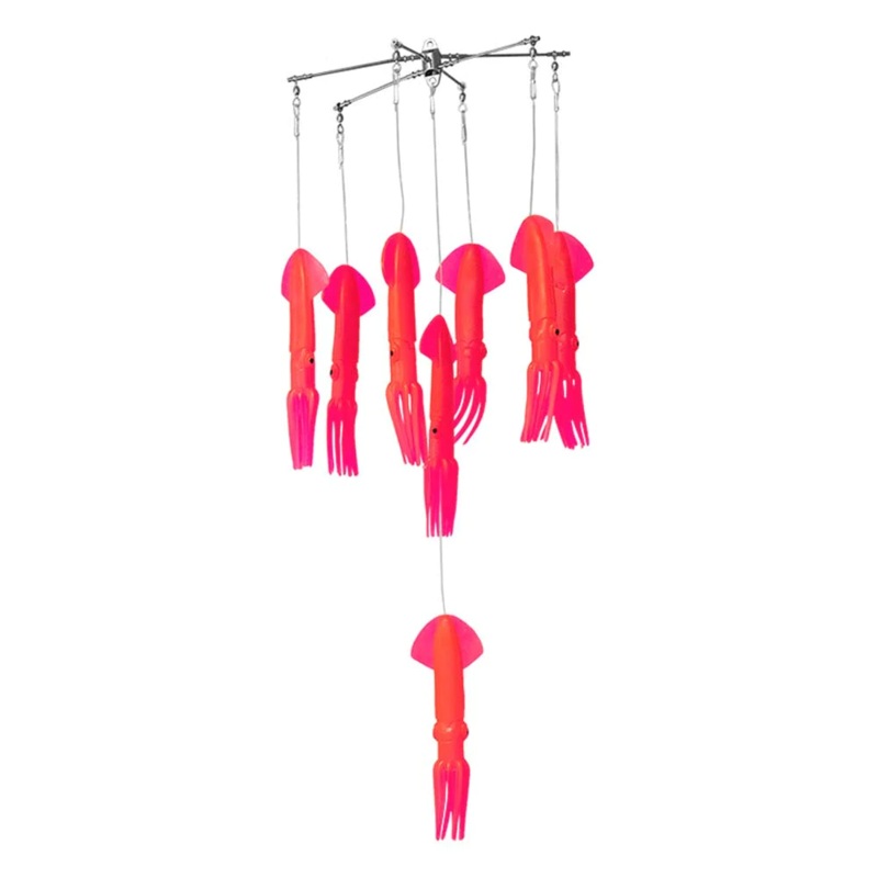 Buku Squid Dredge Teaser 9 With 8 Squid Pink