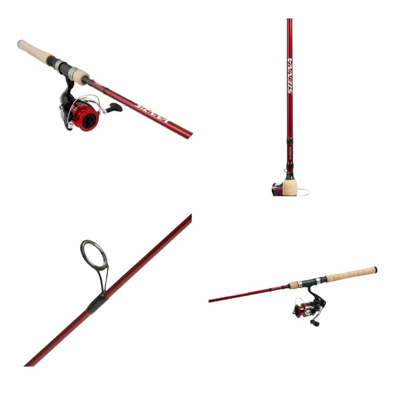 Shimano Sienna Spinning Combo|6’6″|Medium/Fast|1