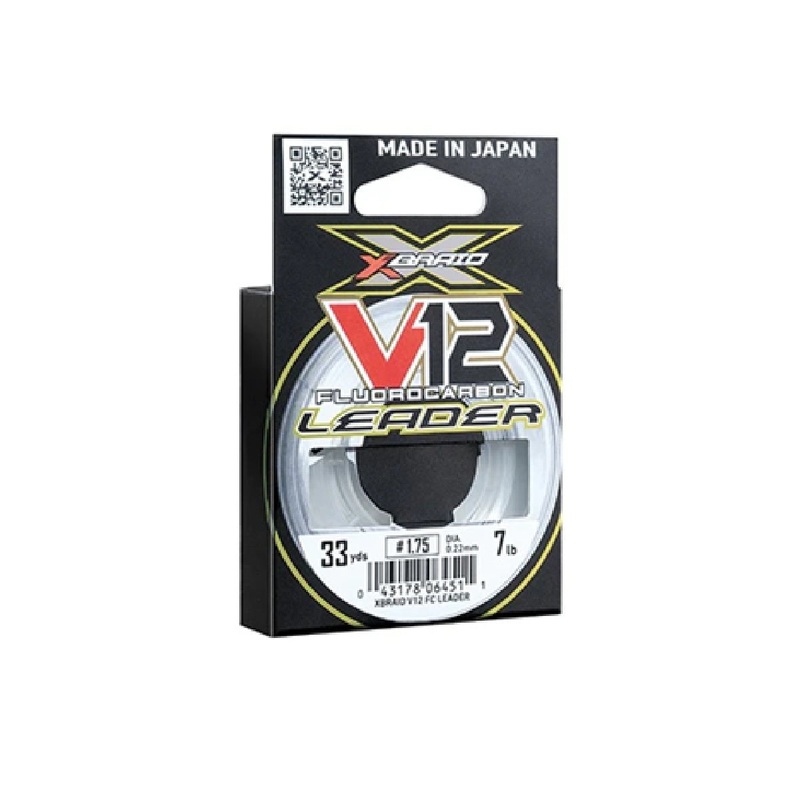 XBraid Fluorocarbon Leader|Clear|6lb|7lb|8lb|10lb|33yds