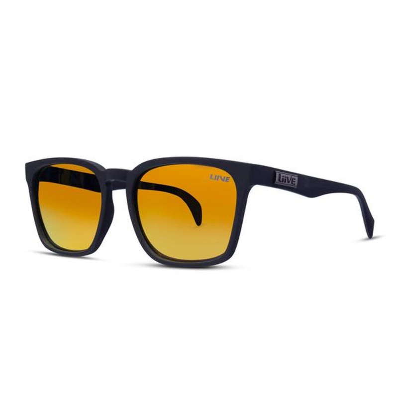 Liive Alik Mirror Polarized Sunglasses (matt Black) >