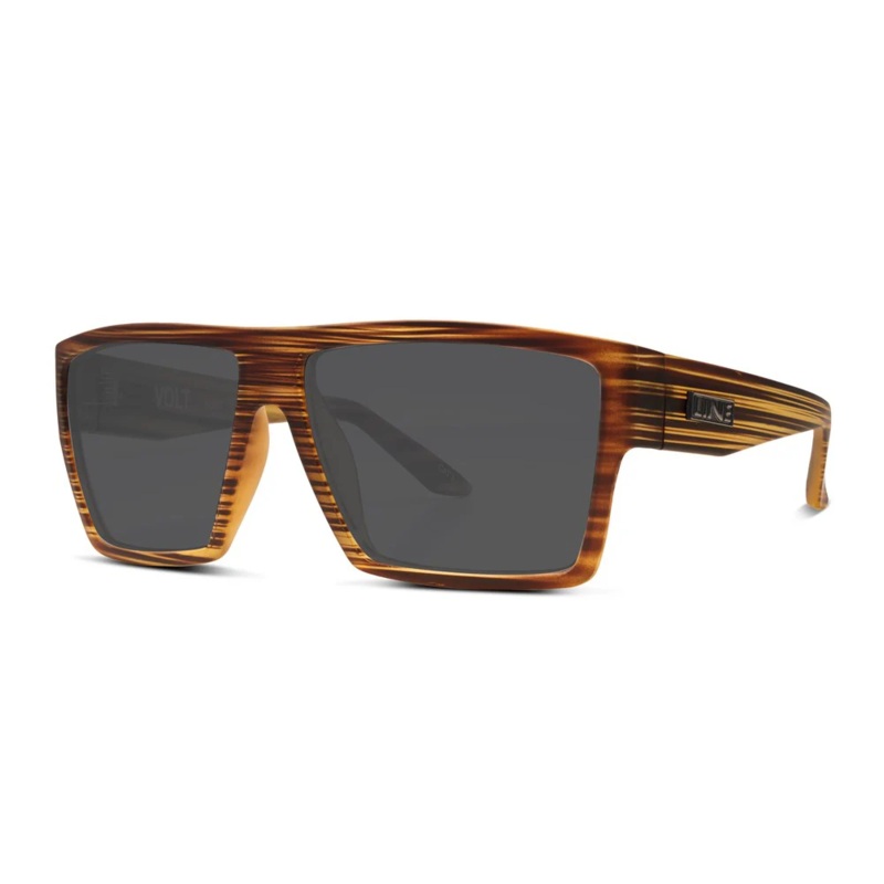 Liive Volt Polarised Sunglasses (black Woodgrain) >