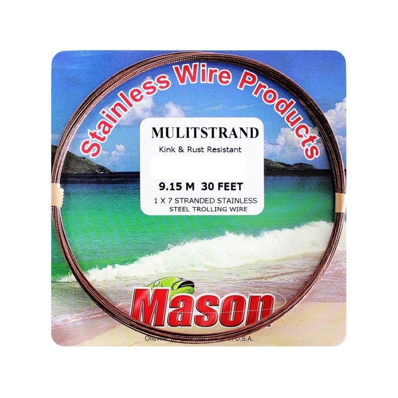 Mason Multi Strand Brown Wire|30LB|45LB|60LB|90LB|125LB