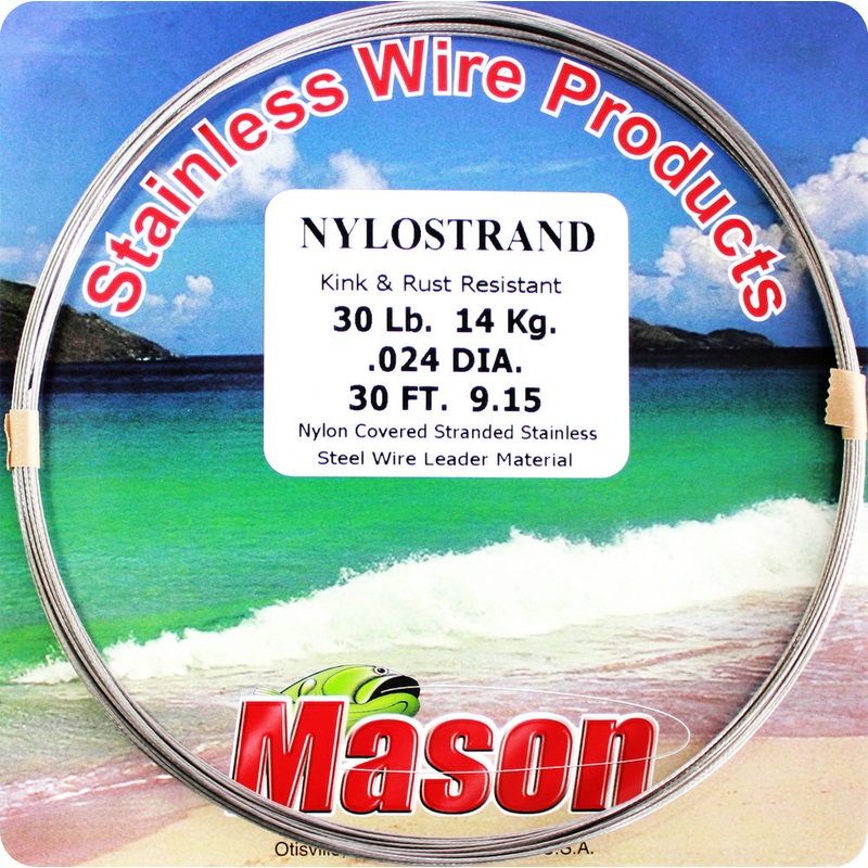 Mason Nylostrand Wire Clear|20LB|30LB|45LB|60LB|90LB|150LB
