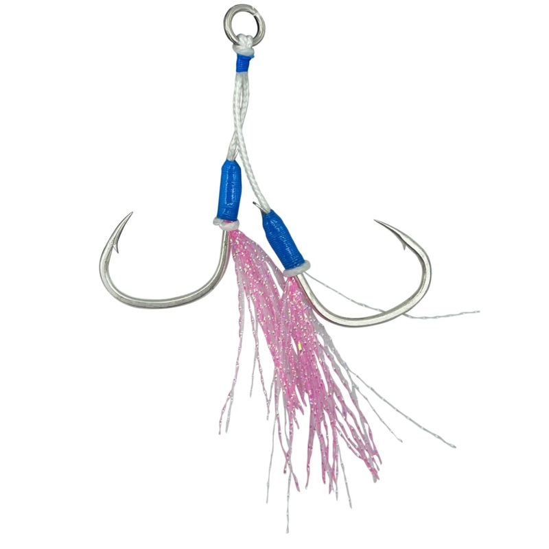 Ocean’s Legacy Stinger Twin Assist Jig Hooks 3pk