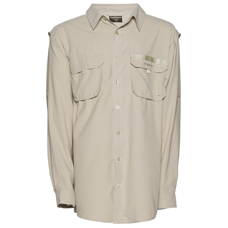 Shimano Shirt Vented Oatmeal|S|M|L|XL|2XL|3XL