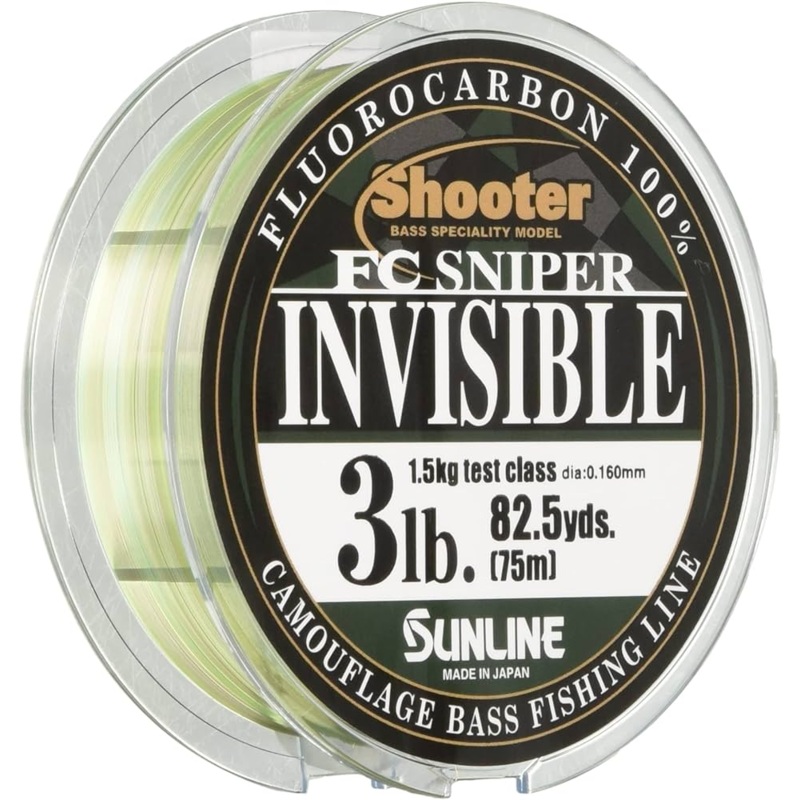 Sunline Fc Sniper Invisible Fluorocarbon Fishing Leader Camo