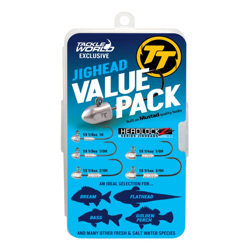 Tt Jighead Value Pack Blue Tackle World >
