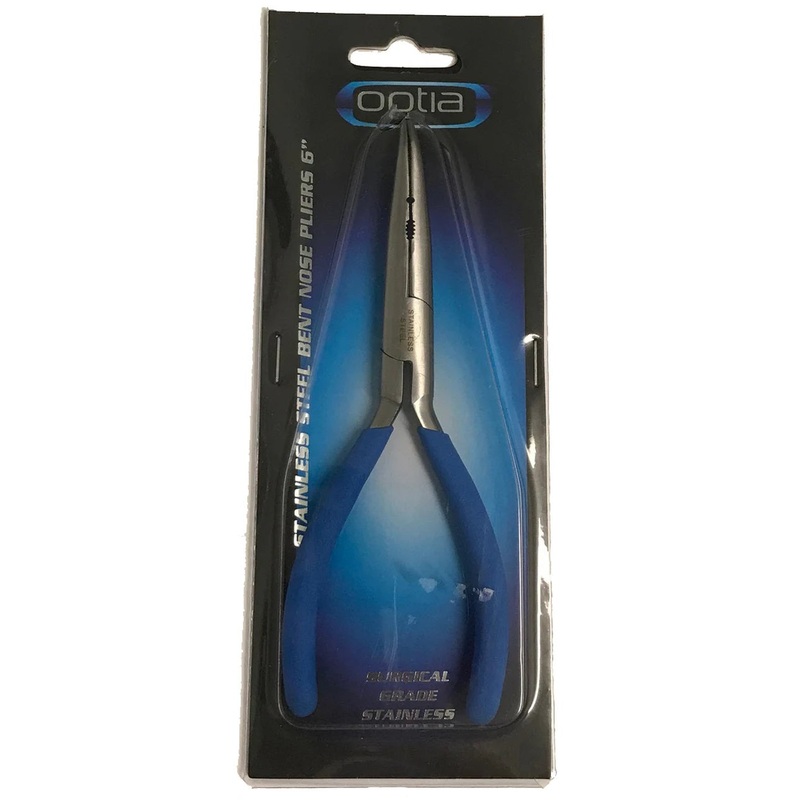 Optia 6 Bent Nose Stainless Steel Pliers