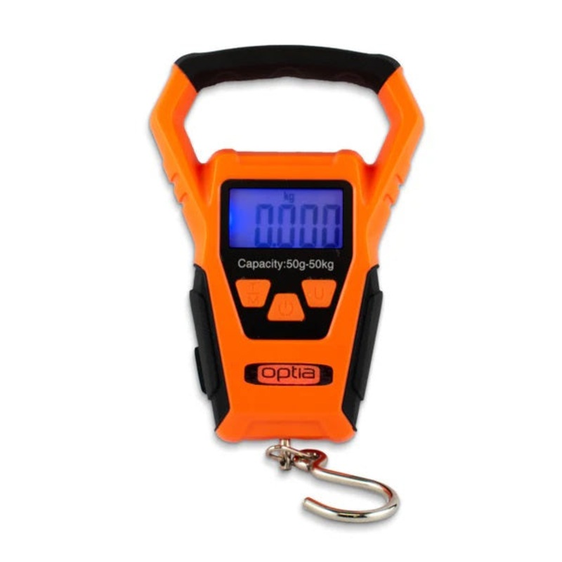 Optia Waterproof Digital Fishing Scale 50g – 50kg