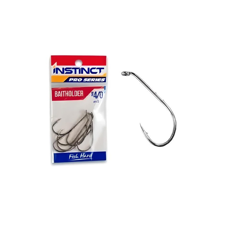 Instinct Pro Baitholder Hooks|6 – 10PK|4 – 10PK|2 – 10PK|1 – 8PK|1/0 – 8PK|2/0 – 8PK|3/0 – 7PK|4/0 – 6PK