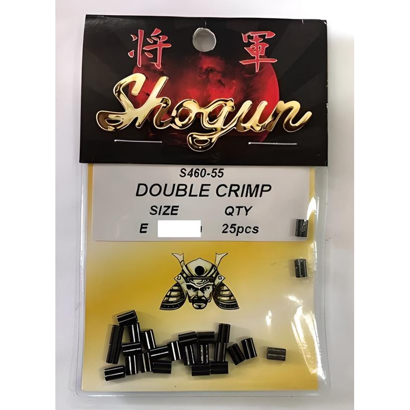 Shogun Double Crimp (25 Pk)|0.7MM|1.3MM|1.6MM|1.9MM|2.2MM|2.7MM