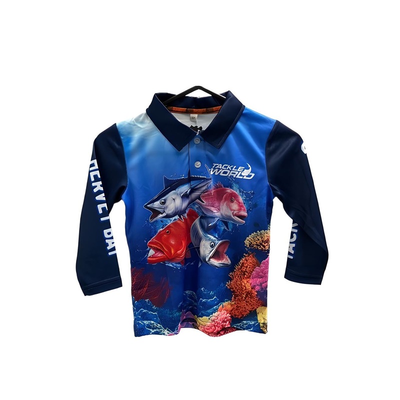 Switchbait Fisho’s Tackle World Coral Fish Shirt Kids