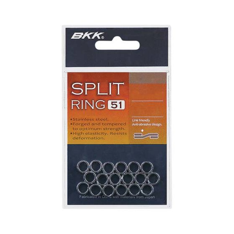 Bkk Split Rings|4 – 27KG – 18PK|5 – 37KG – 18PK|6 – 36KG – 16PK|7 – 45KG – 14PK|8 – 68KG – 12PK|9 – 91KG – 10PK|10 – 136KG – 9PK
