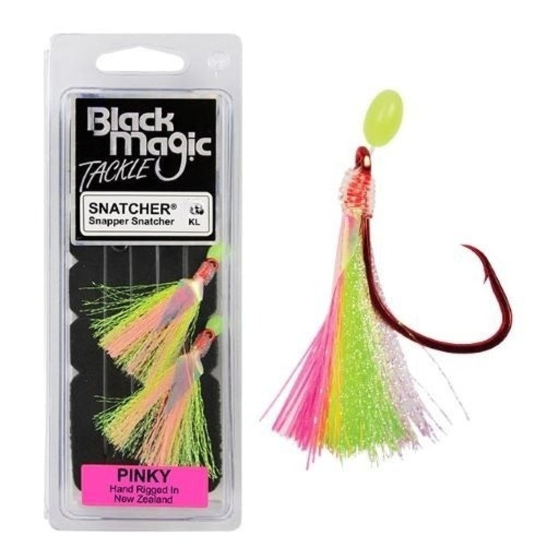 Black Magic Snapper Snatcher Pre-made Rigs Pinky