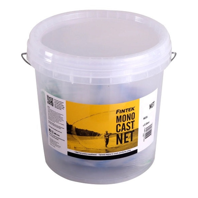Fintek Cast Net Mono Mesh Drawstring