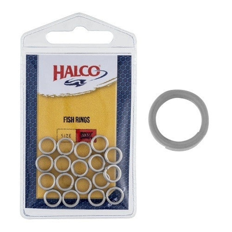 Halco Split Rings|3 – 18PK|4 – 18PK|4XX – 18PK|6XX – 18PK